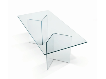 BACCO - Glass table by Tonelli Design - view 2
